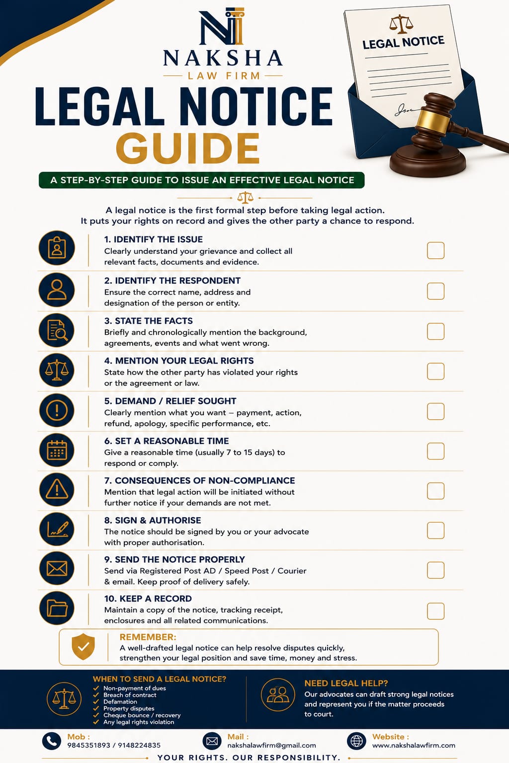 Legal Notice Guide - page 1