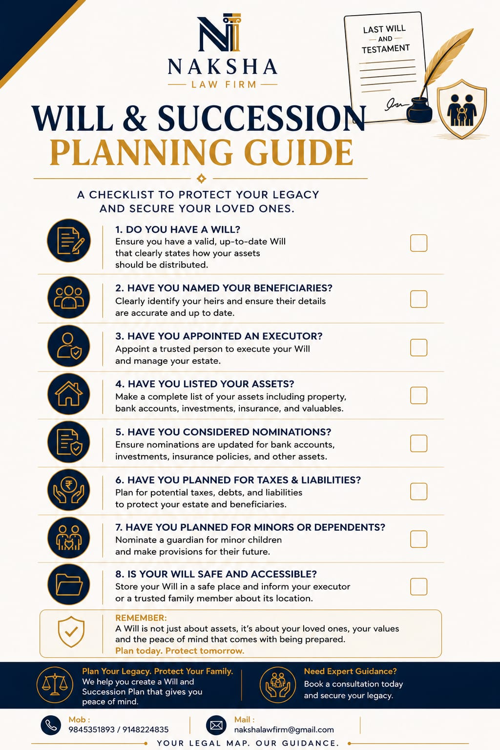 Will Succession Planning Guide